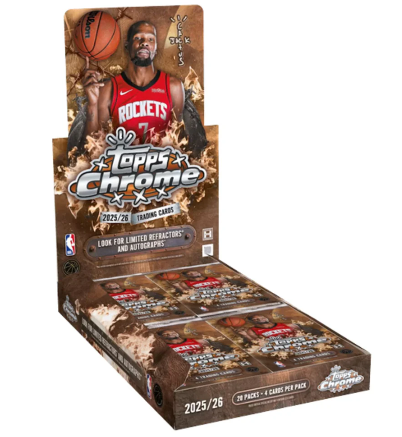 2025-26 Topps Chrome Cactus Jack Basketball Hobby Box - Pre Order -