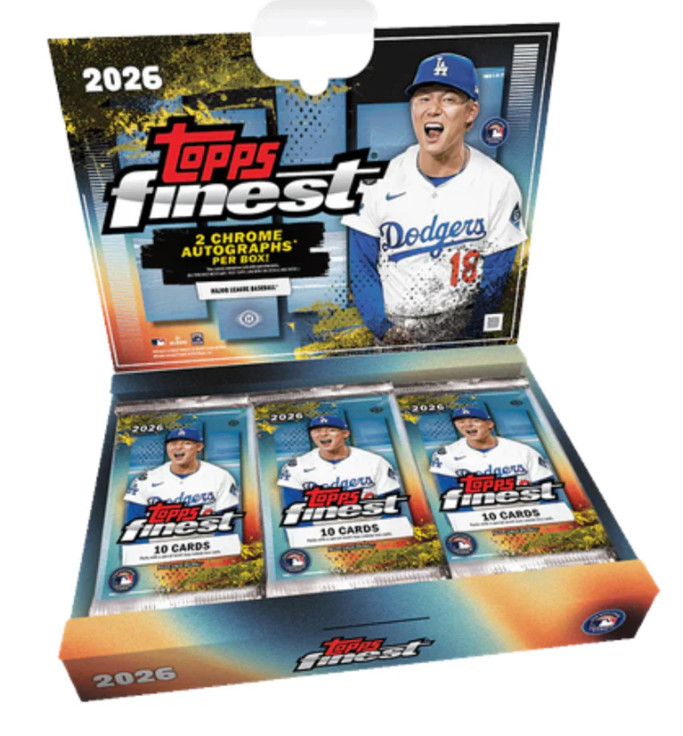 2026 Topps Finest Baseball Hobby - Pre Order -