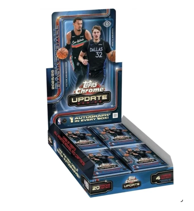 2025-2026 Topps Chrome Update Series Basketball Hobby -Pre Order-