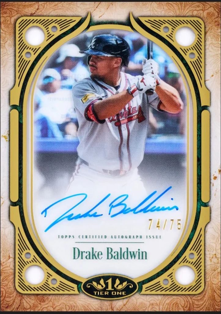 2026 Topps Tier One Baseball Hobby Box - Pre Order -
